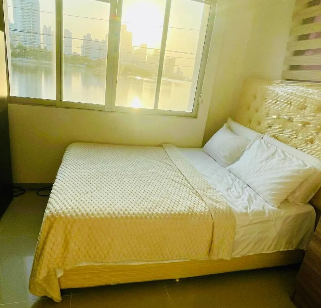 Habitacion En Cartagena De Indias Laguito Lägenhet